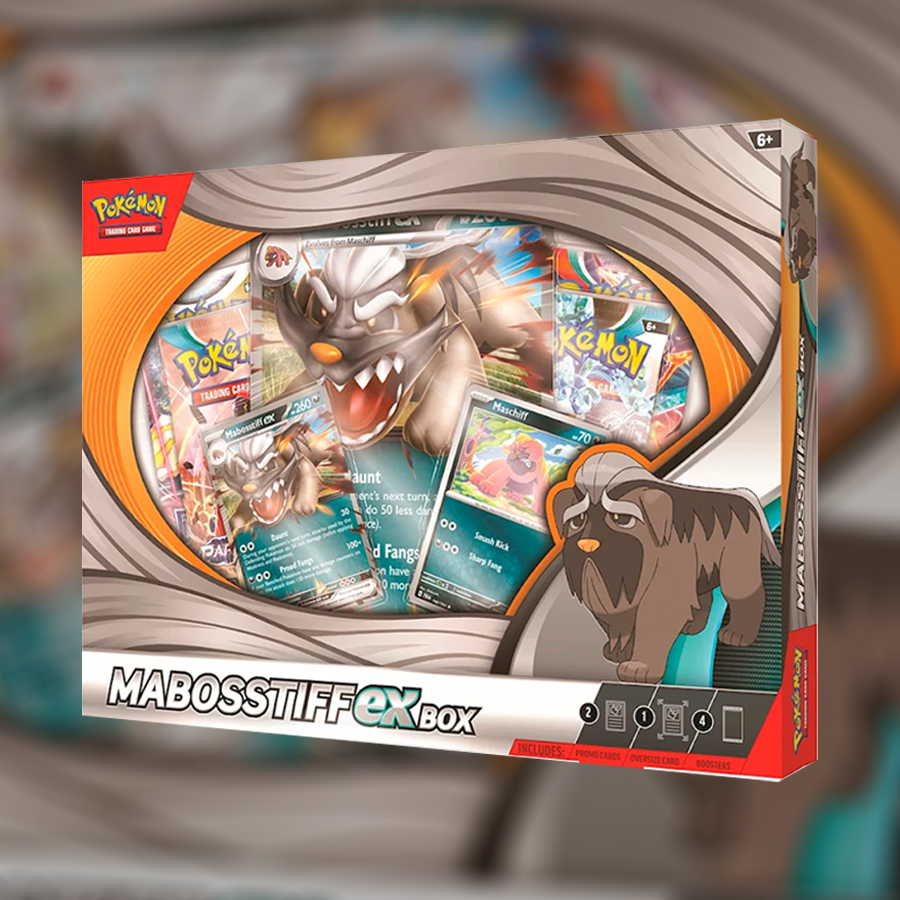 Hộp thẻ POKÉMON TCG MABOSSTIFF EX BOX