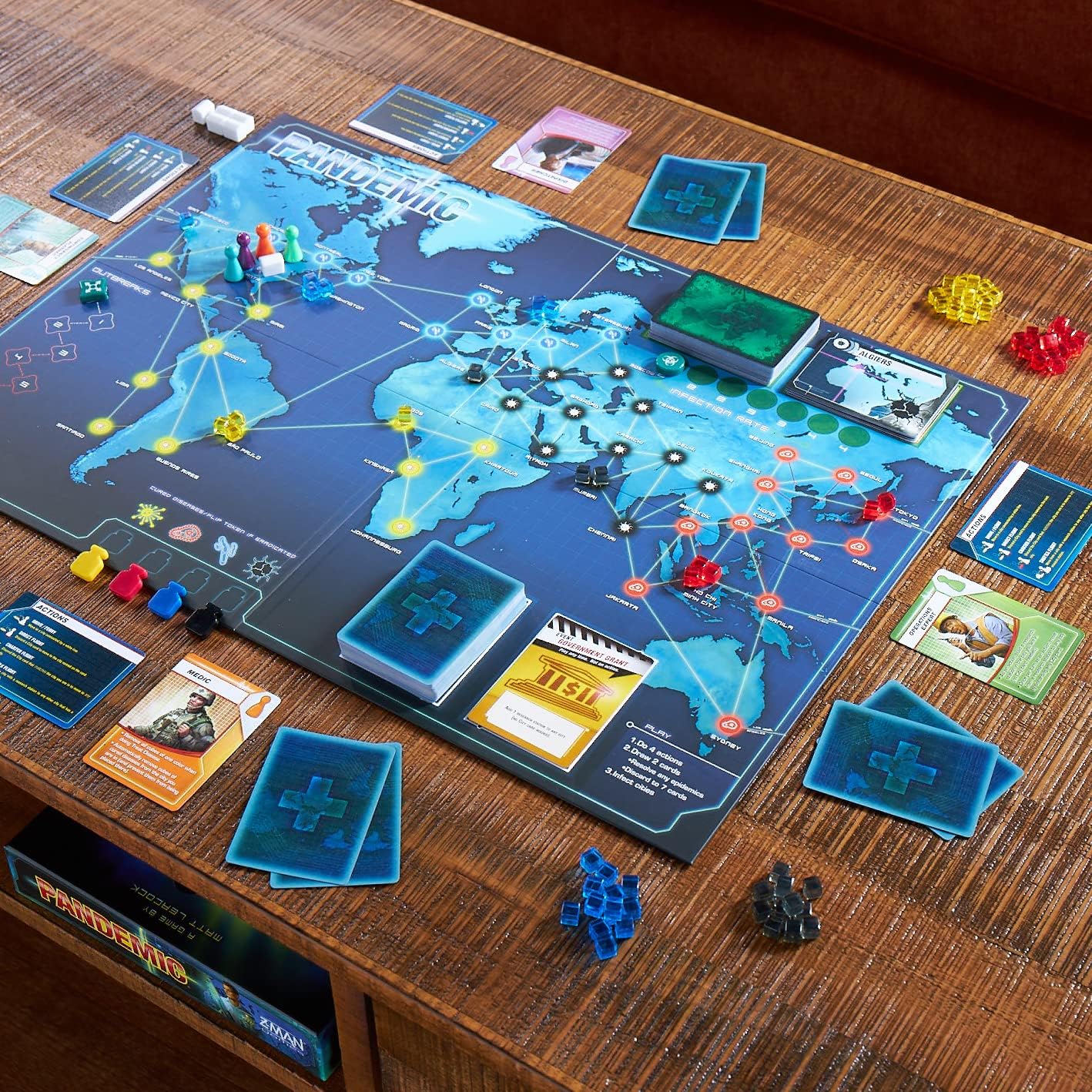 Pandemic - Board Game về Phòng Chống Đại Dịch