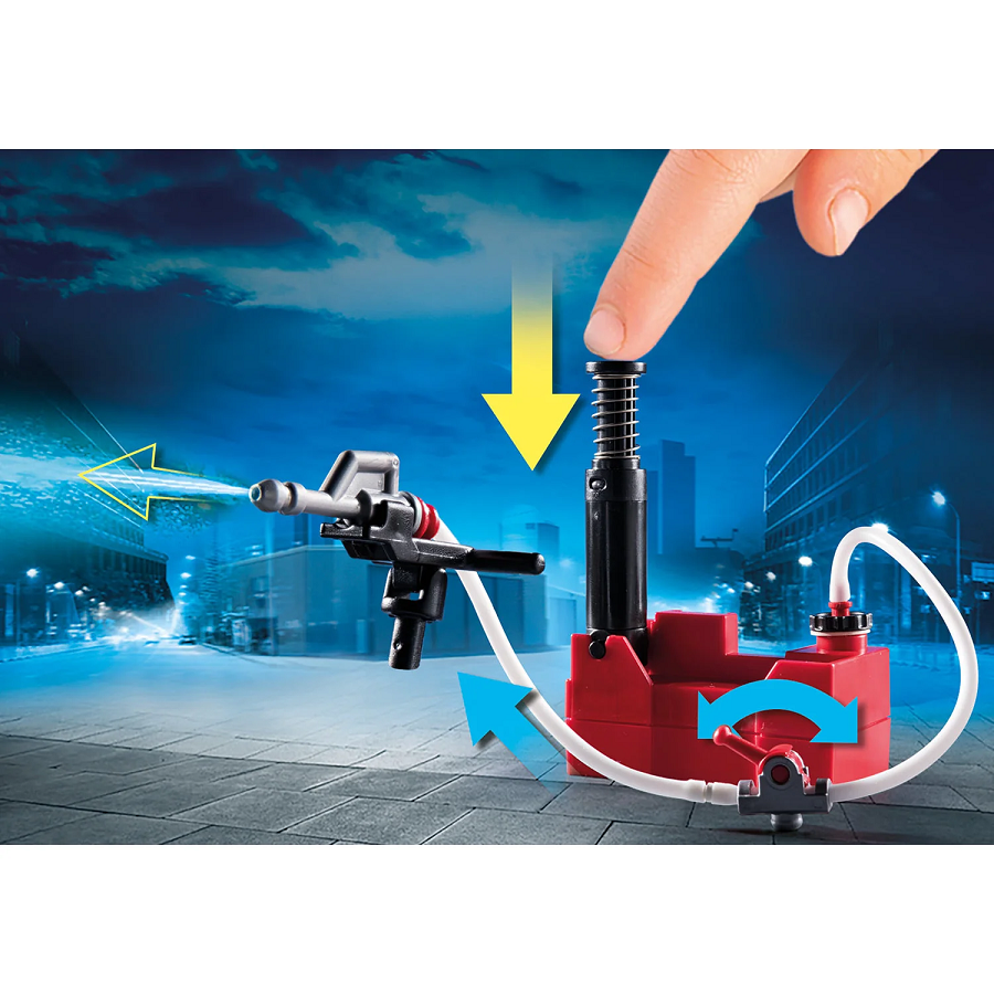 Mô hình Phương tiện cứu hộ: Xe thang chữa cháy