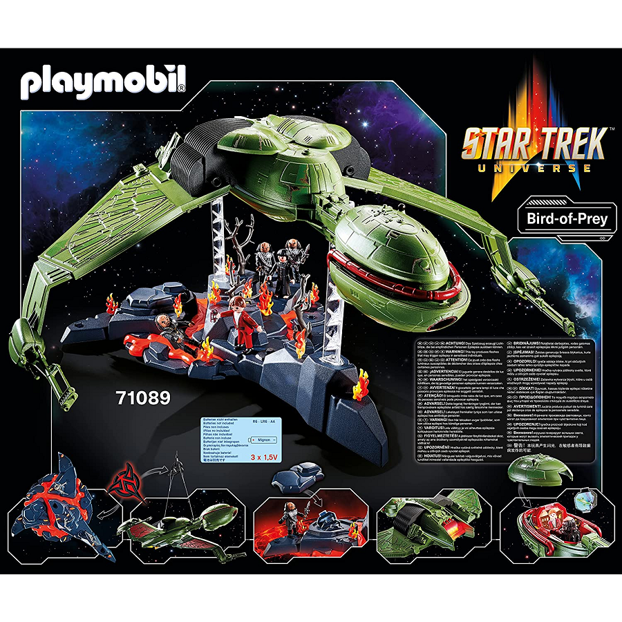 Mô hình Tàu du hành vũ trụ Star Trek Klingon Ship