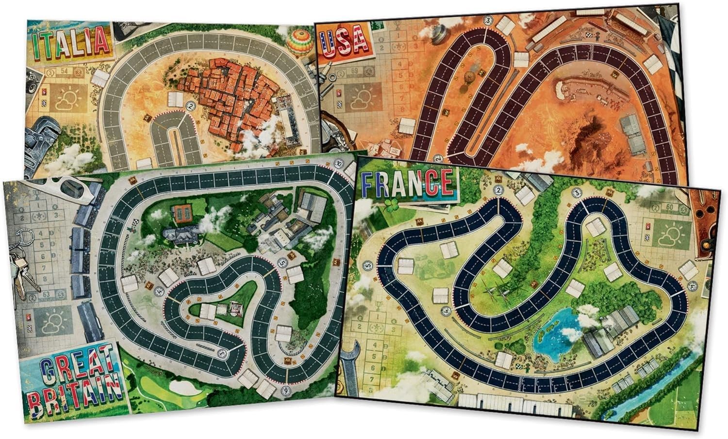 HEAT: Pedal to the Metal - Board Game Heat: Nóng Máy Cháy Bugi