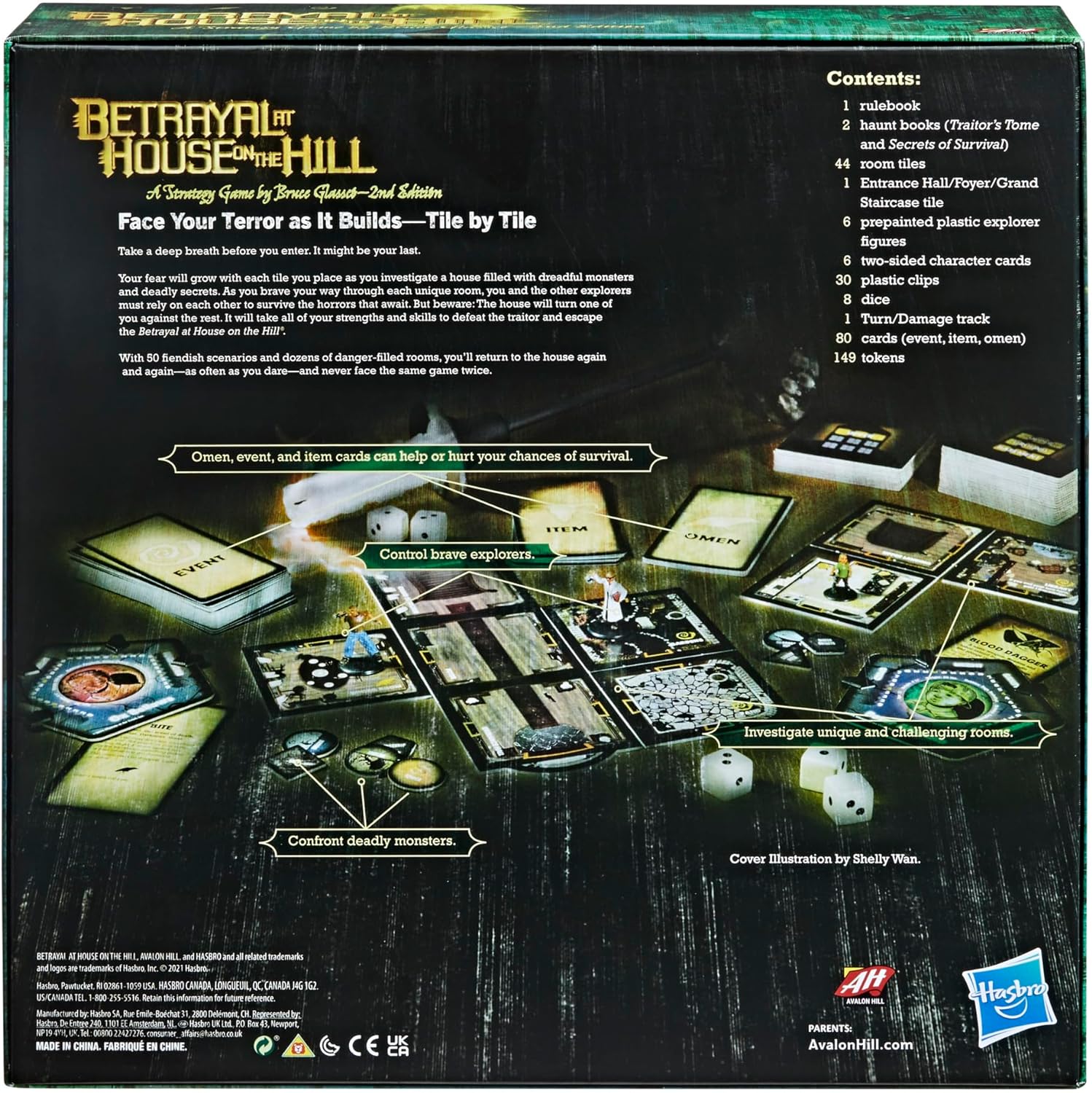 Betrayal at The House on The Hill (2nd Edition) - Tôi thấy Biệt Thự trên Đồi Hoang(2nd Edition)