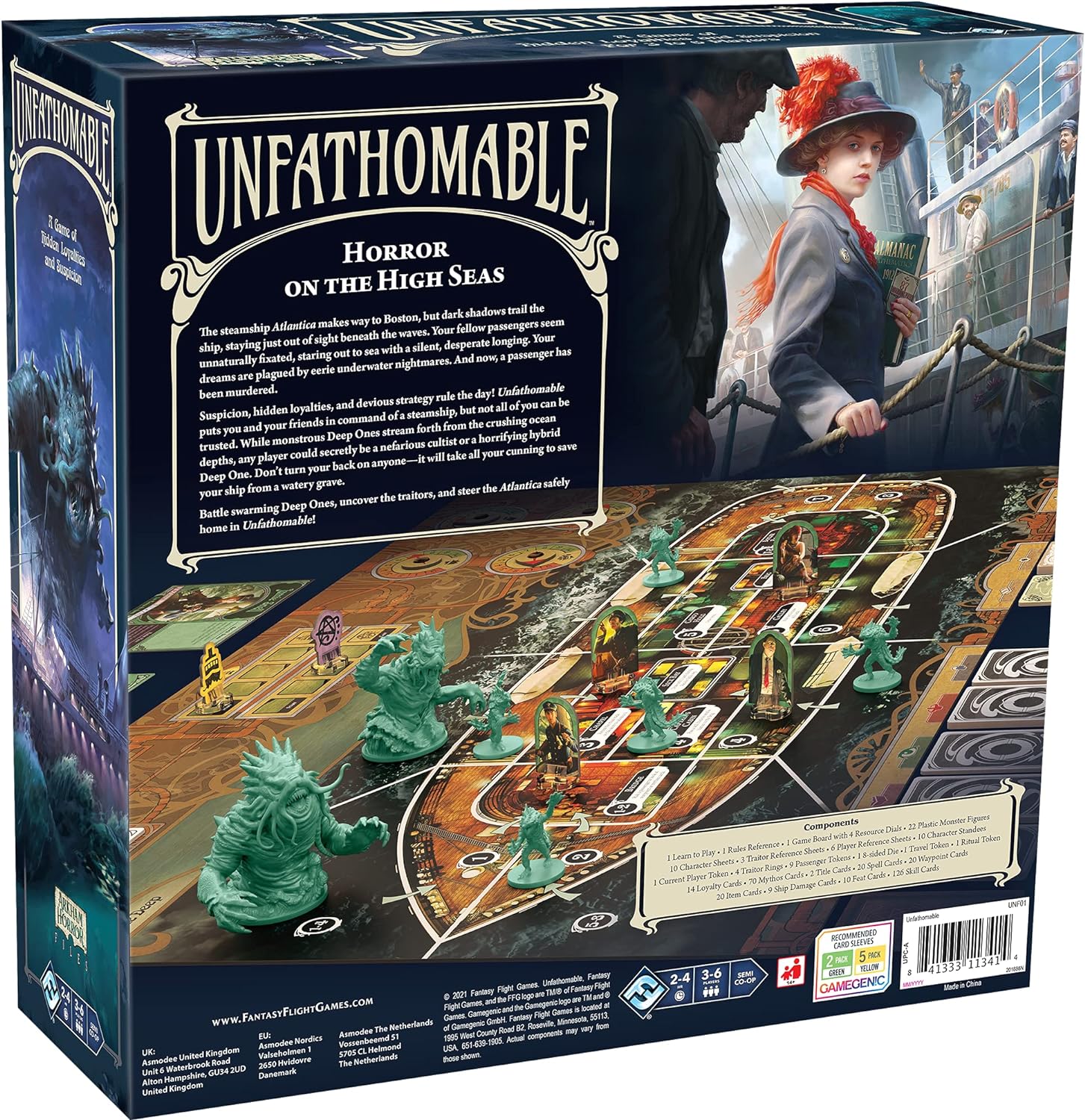 Unfathomable - Board Game Chuyến Tàu Bất Ổn