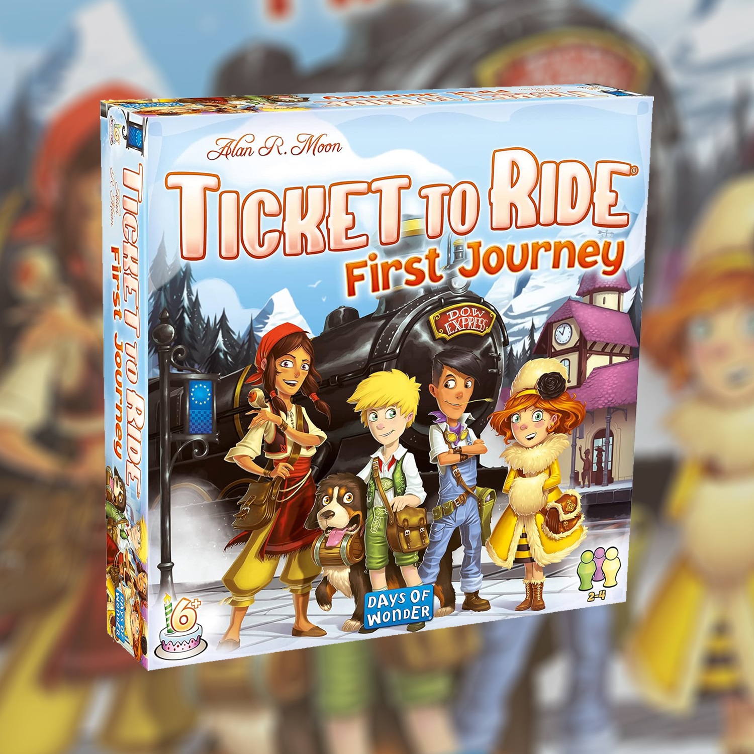 Ticket To Ride: First Journey EU - Board game Chuyến tàu vòng quanh Châu Âu