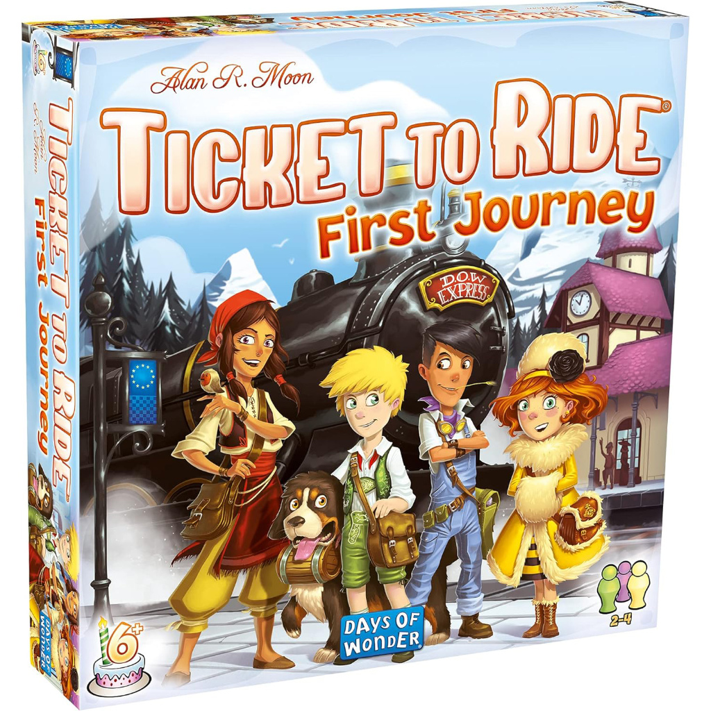 Ticket To Ride: First Journey EU - Board game Chuyến tàu vòng quanh Châu Âu