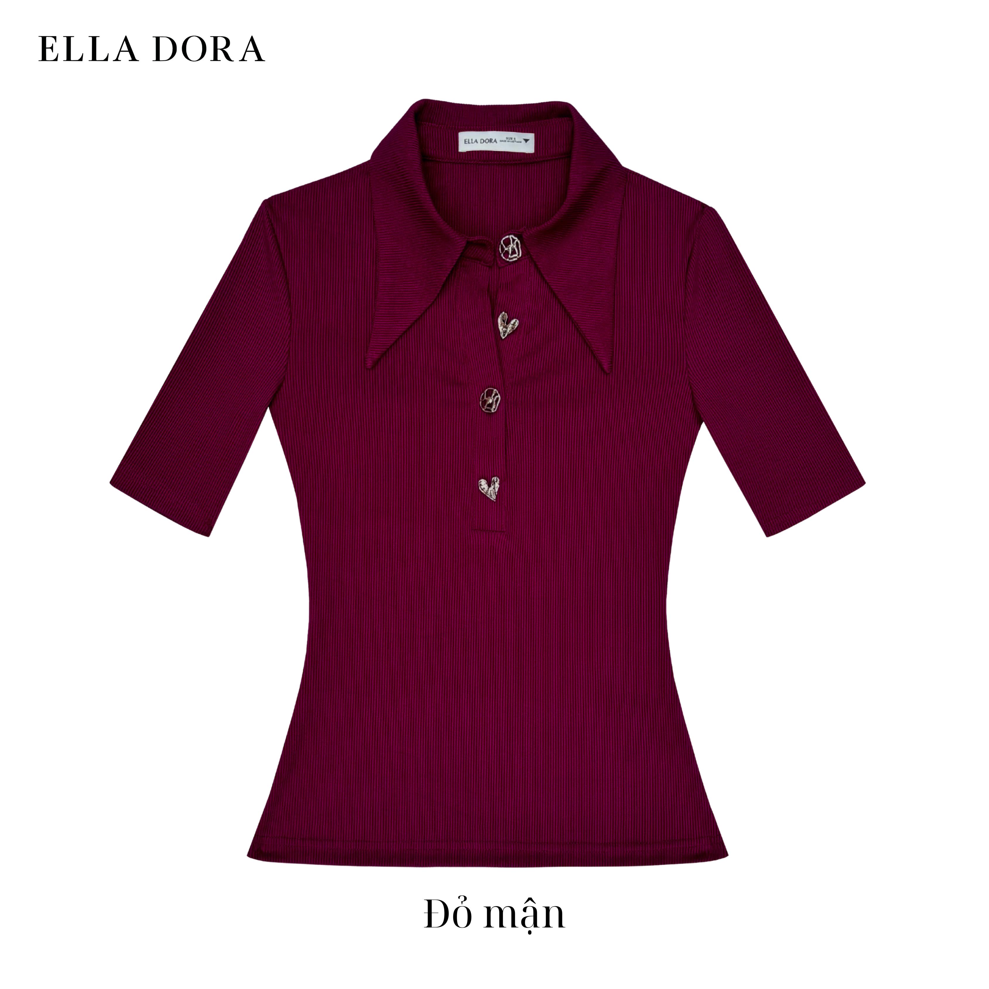 AT34LA - Áo polo cổ nhọn