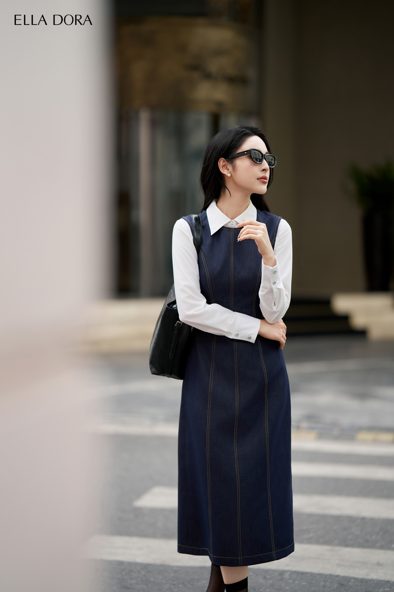 Sơ mi cơ bản nẹp giấu