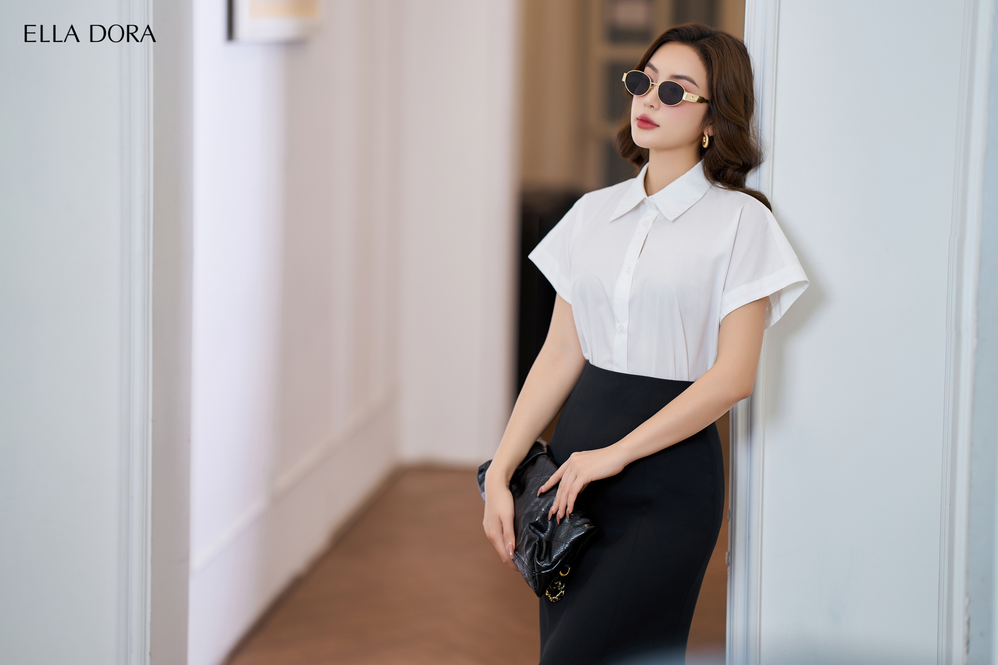 Chân váy đuôi cá cạp liền