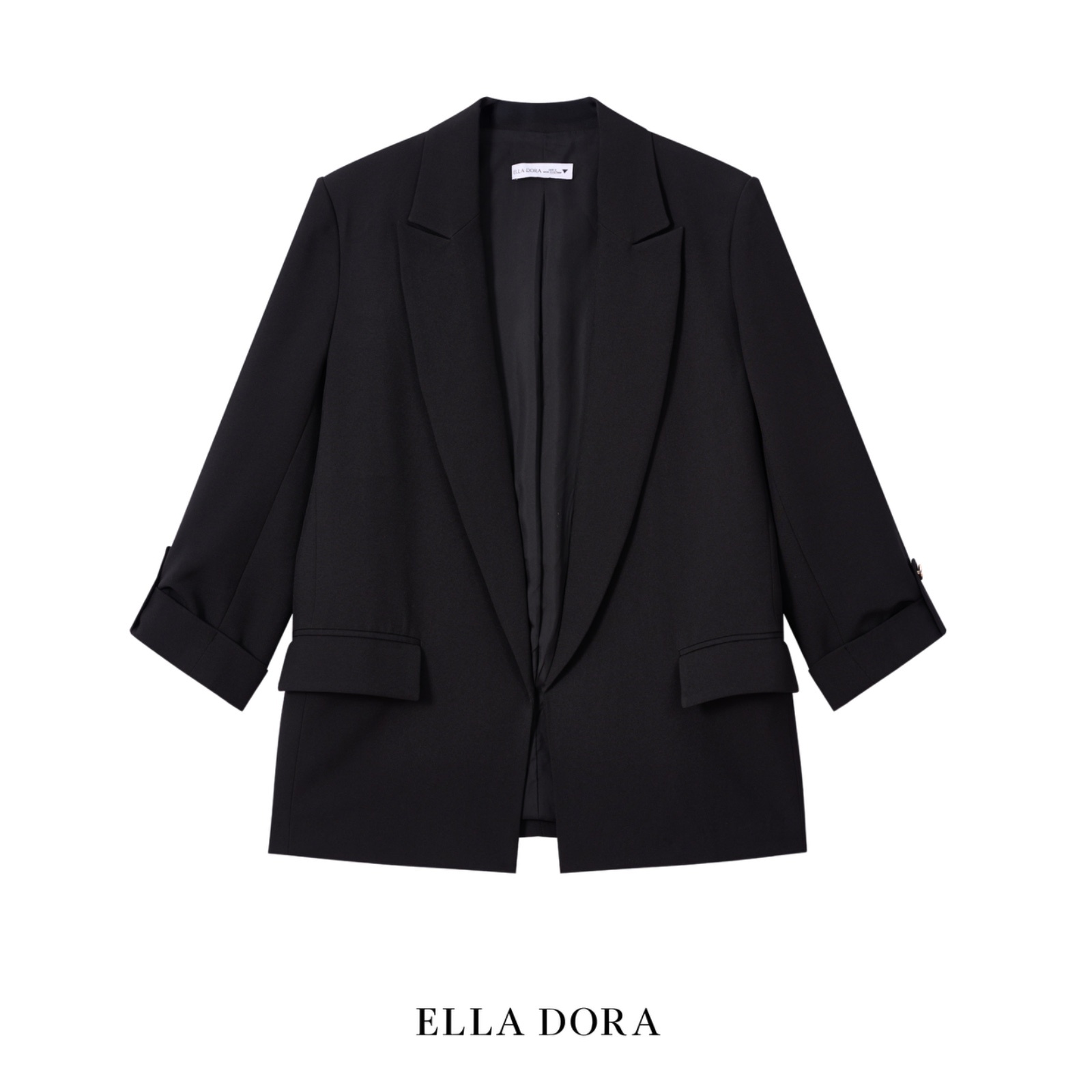 V21 - Blazer dáng suông không cúc