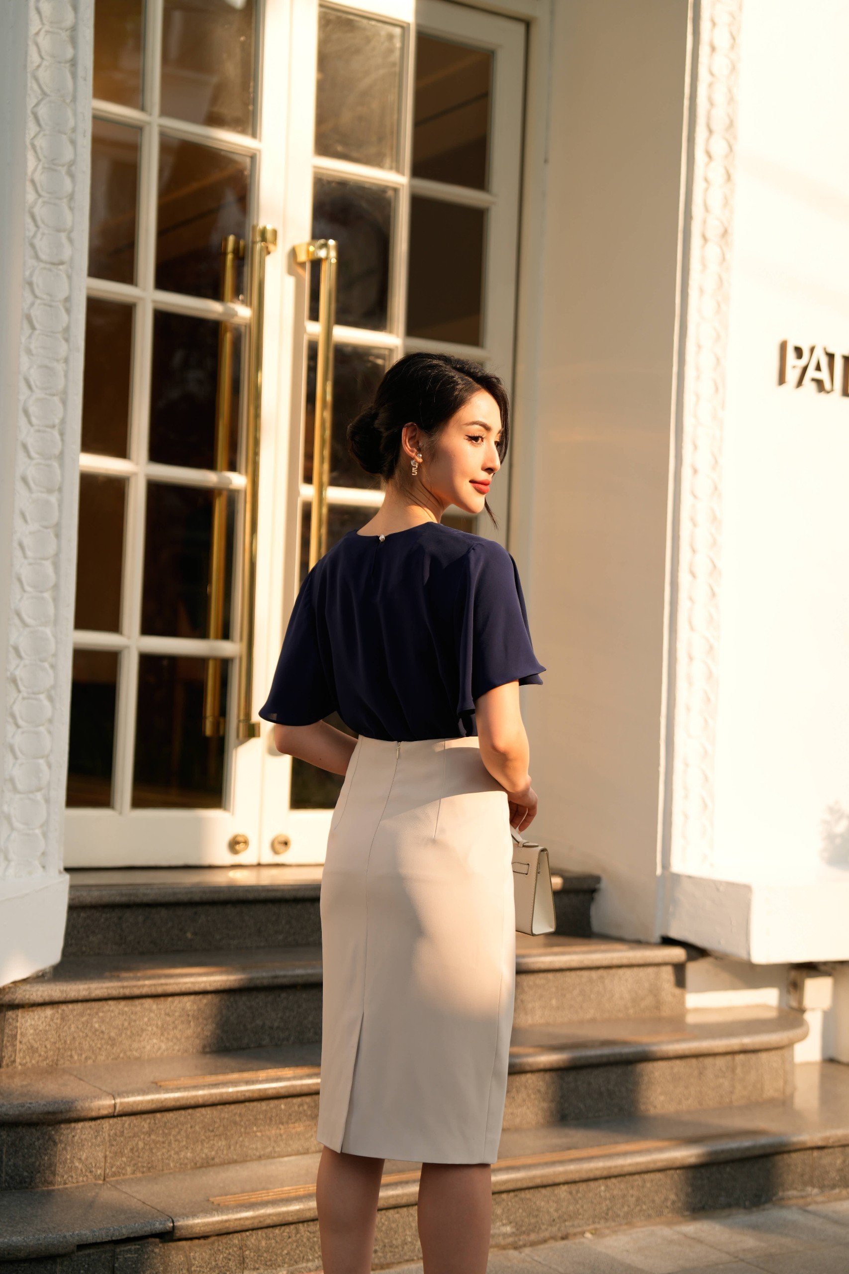 Chân váy chì cơ bản