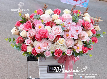 Lẵng Hoa Đẹp Chúc Mừng Ngày Nhà Giáo Việt Nam 20/11