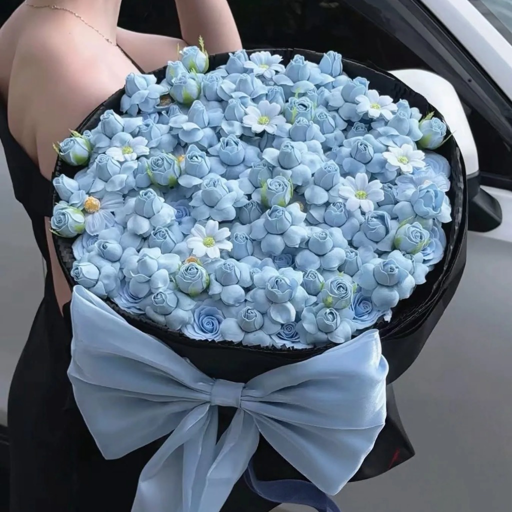 Bó Hoa Sáp Tone Xanh – Chân Thành & Tinh Tế