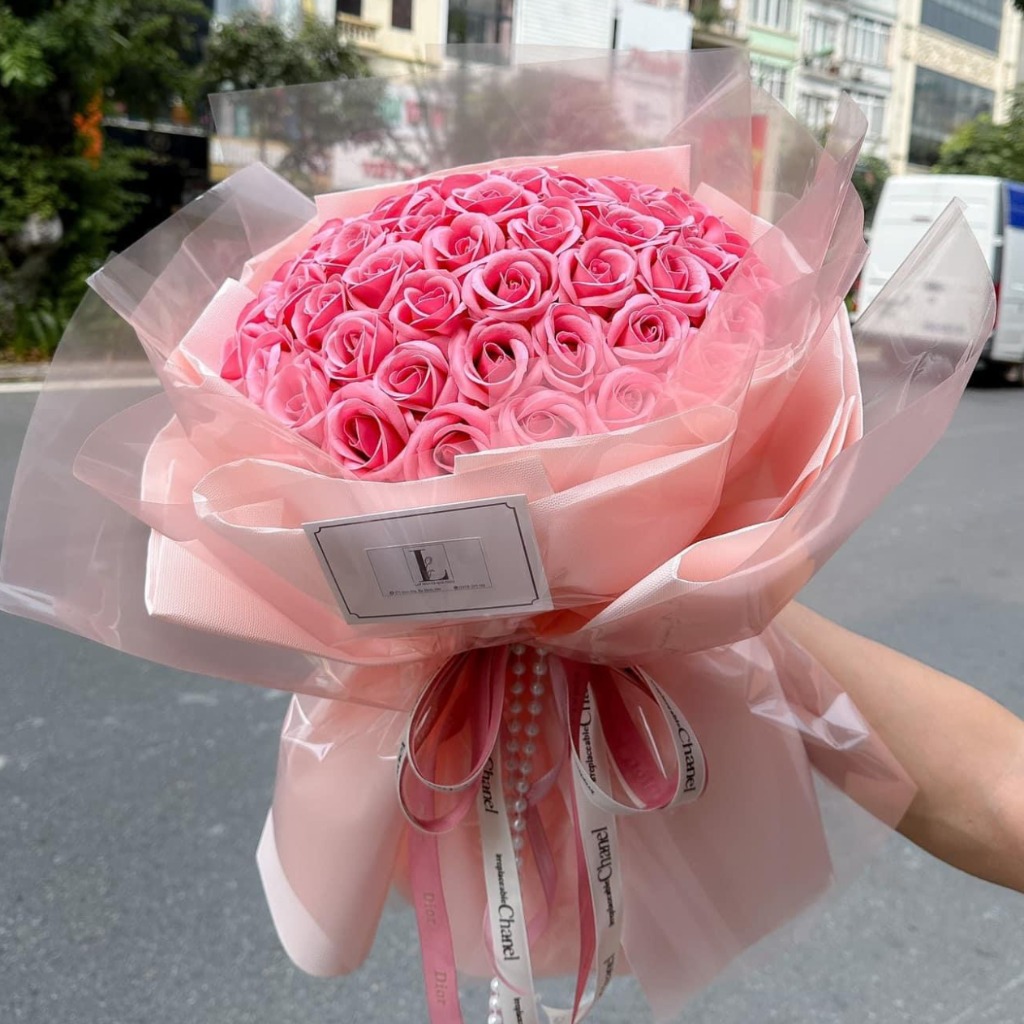Bó hoa sáp thơm mix màu quyến rũ