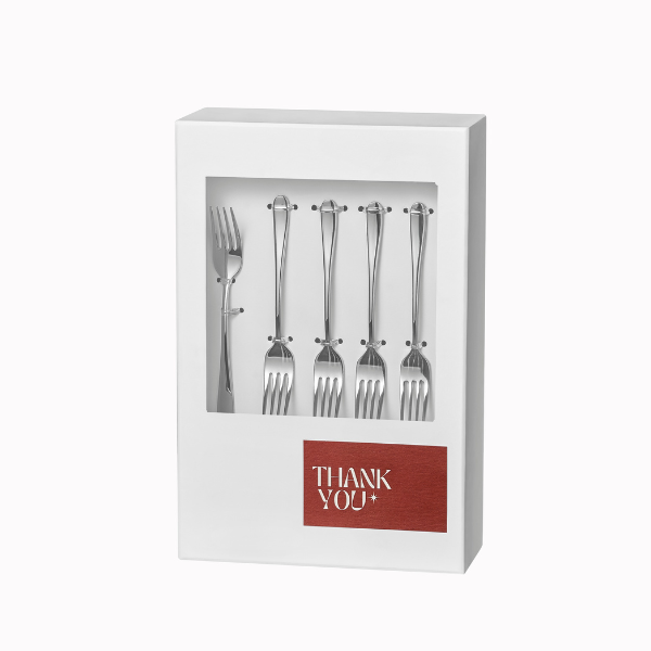 PREMIUM GIFT-GIVING SET 10 CAKE FORKS