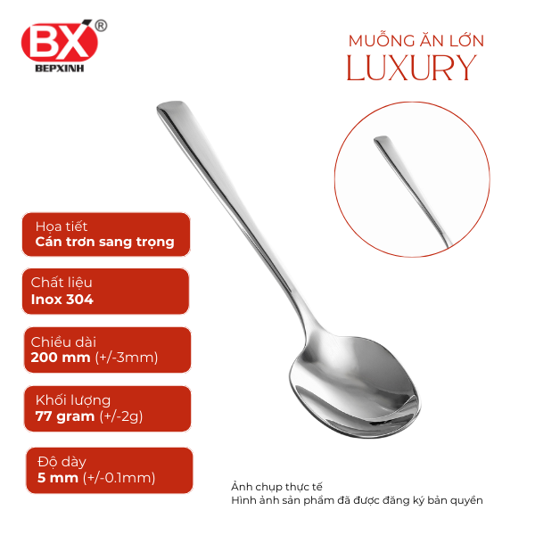 LUXURY TABLE SPOON (Set 6 pieces)