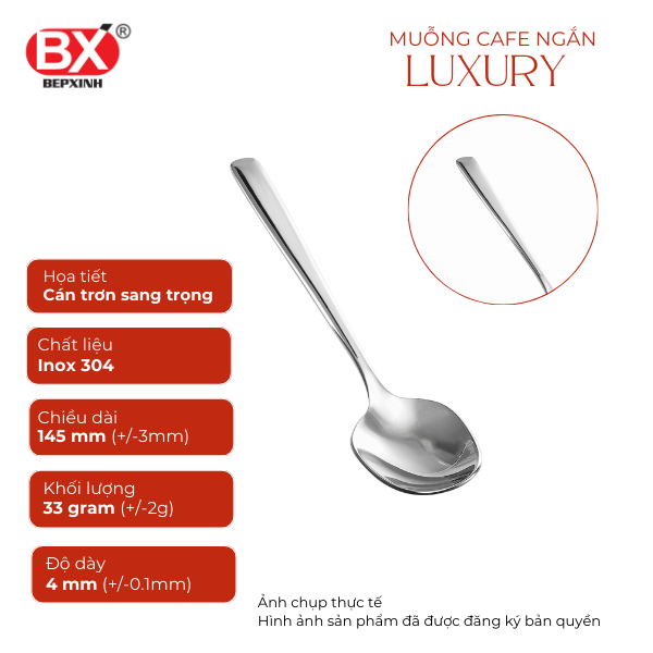 LUXURY COFFEE SPOON (Set 6 pieces)