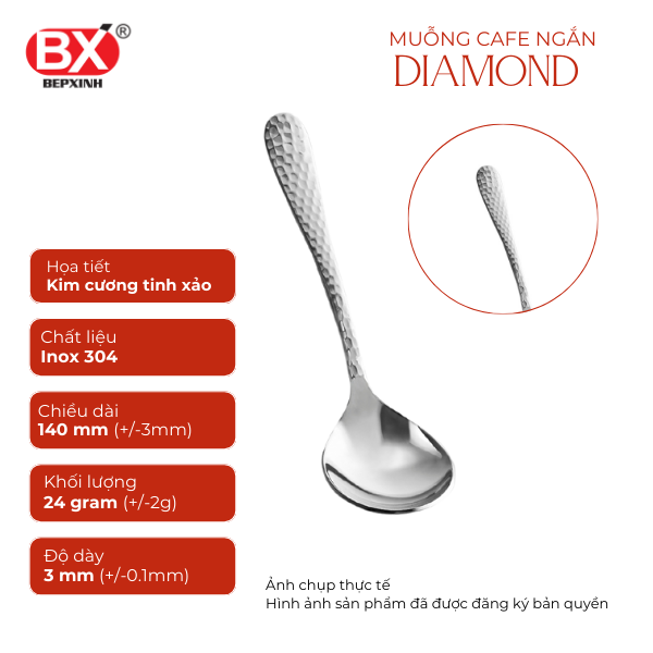 COFFEE SPOON SHINE (Set 6 pieces)