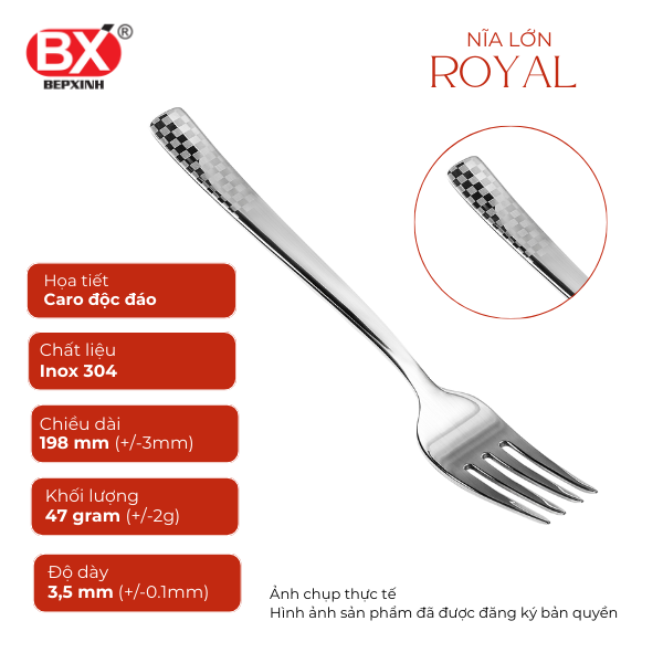 ROYAL CARO CULTERY SET 24 (6 items x 4 pieces)