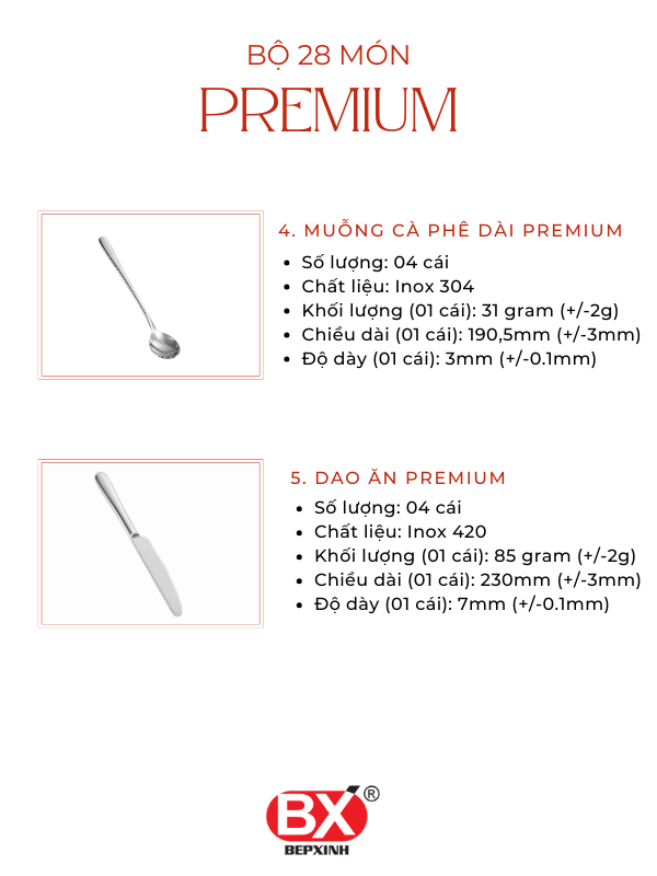 LAGOM CULTERY SET 28 (7 items x 4 pieces)