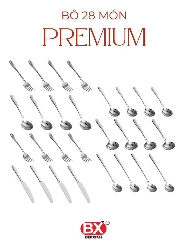 LAGOM CULTERY SET 28 (7 items x 4 pieces)