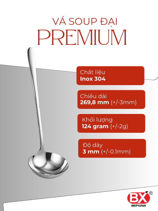 PREMIUM LARGE SOUP LADLE (1 piece)