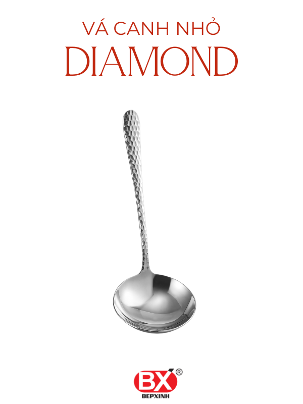다이아몬드 작은 스프국자 - VÁ CANH NHỎ DIAMOND (1 cái)