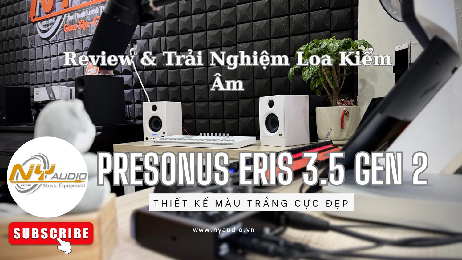  Review Loa Kiểm Âm PreSonus Eris 3.5 Gen 2 – Studio Monitor Giá Rẻ Cho Phòng Thu Cá Nhân