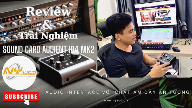 Khui Hộp & Đánh Giá Audient iD4 MK2 – Sound Card Gọn Nhẹ, Hiệu Năng Đáng Kinh Ngạc