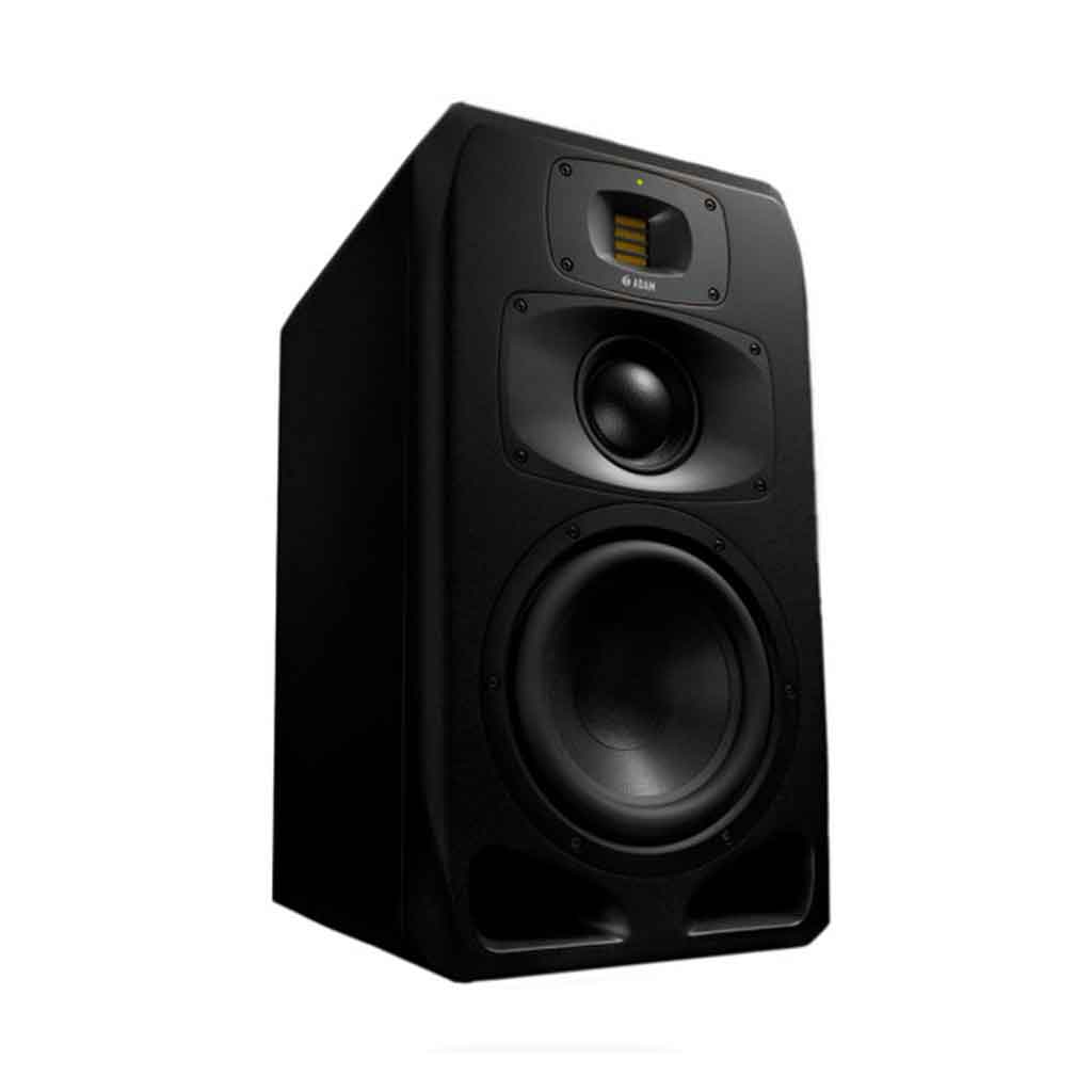 ADAM Audio S3V 9 inch 3-way với có thiết kế mạnh mẽ, chuyên nghiệp Loa có thiết kế hình hộp đứng vững chắc, kích thước lớn, phù hợp cho các studio cỡ vừa đến lớn (midfield). Vỏ loa hoàn thiện màu đen nhám, hiện đại, giảm phản xạ ánh sáng không mong muốn