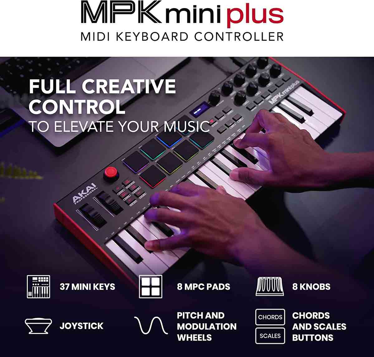Akai Pro MPK Mini Plus 37 | Trả góp Online qua CMND