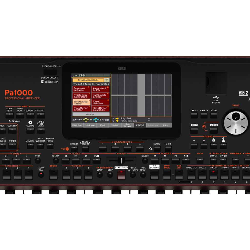 Arranger Keyboard 61 phím Korg Pa1000 | Chính hãng - Trả góp 0%