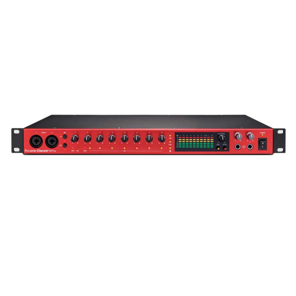 Audio Interface Focusrite Clarett+ 8Pre USB-C - Chính hãng