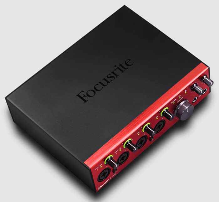 Audio interface Focusrite Clarett+ 4Pre - Chính hãng