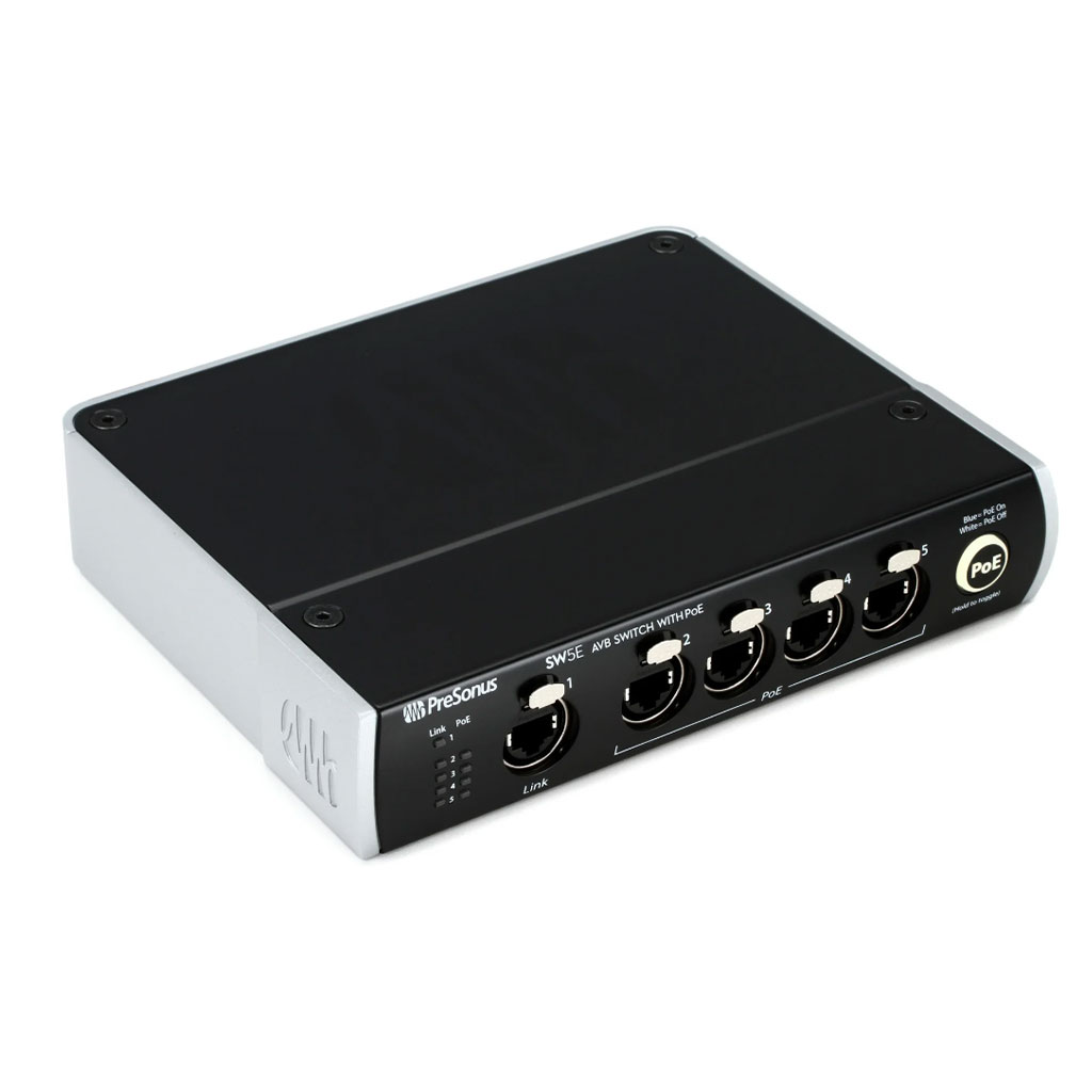Bộ chuyển mạch Audio Video PreSonus SW5E | Chính hãng - Trả góp 0%