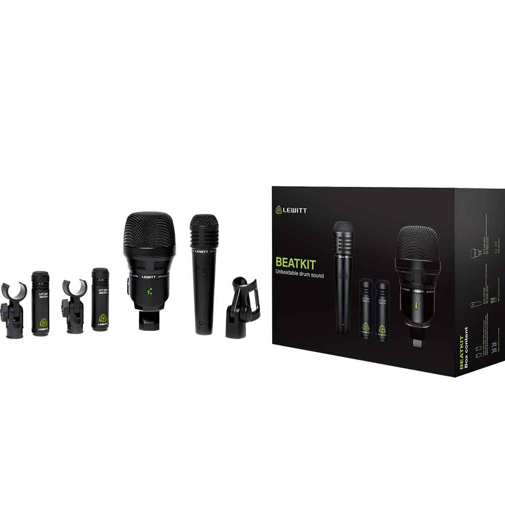 Bộ Mic Trống 4 Món Lewitt Beatkit | Chính hãng - Trả góp 0%