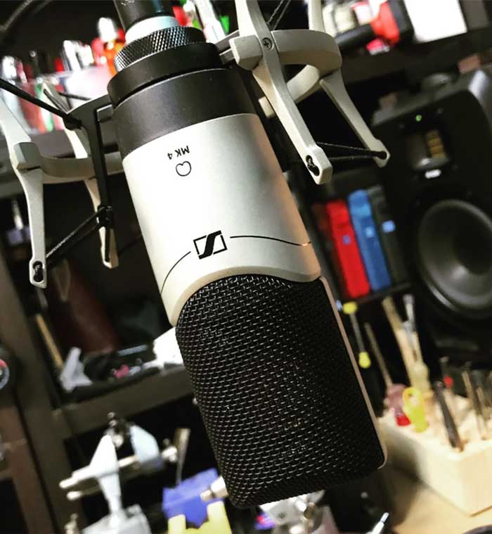 Bộ micro Sennheiser MK 4 kèm Shockmount | Chính hãng - Trả góp 0%