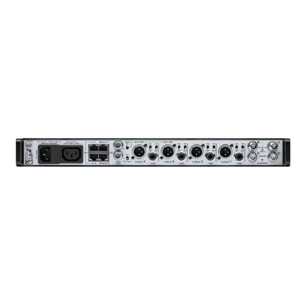 Bộ thu không dây kỹ thuật Shure AD4D với có thiết kế dạng rack: 1U – phù hợp gắn vào tủ rack tiêu chuẩn trong studio hoặc sân khấu