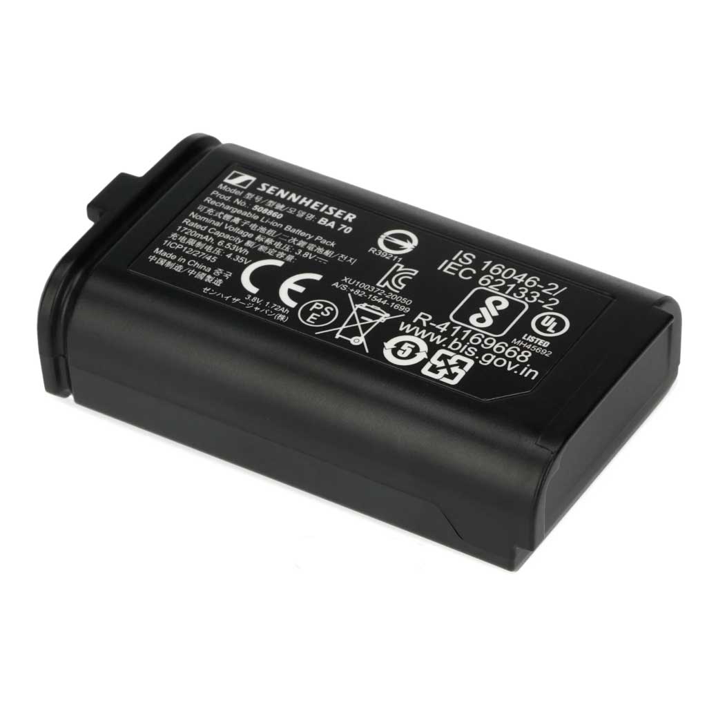 Bộ pin sạc Sennheiser BA 70 | Chính hãng - Trả góp 0%