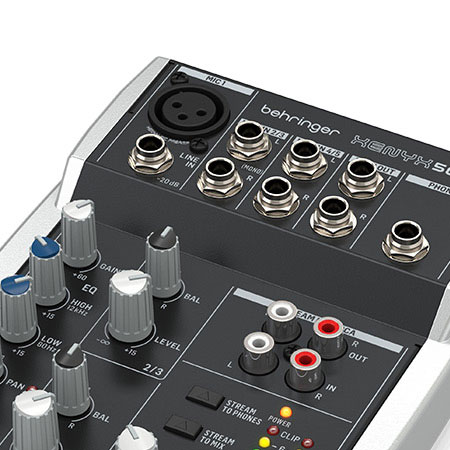 Bộ trộn âm thanh Behringer Xenyx 502S | Chính hãng - Trả góp 0%