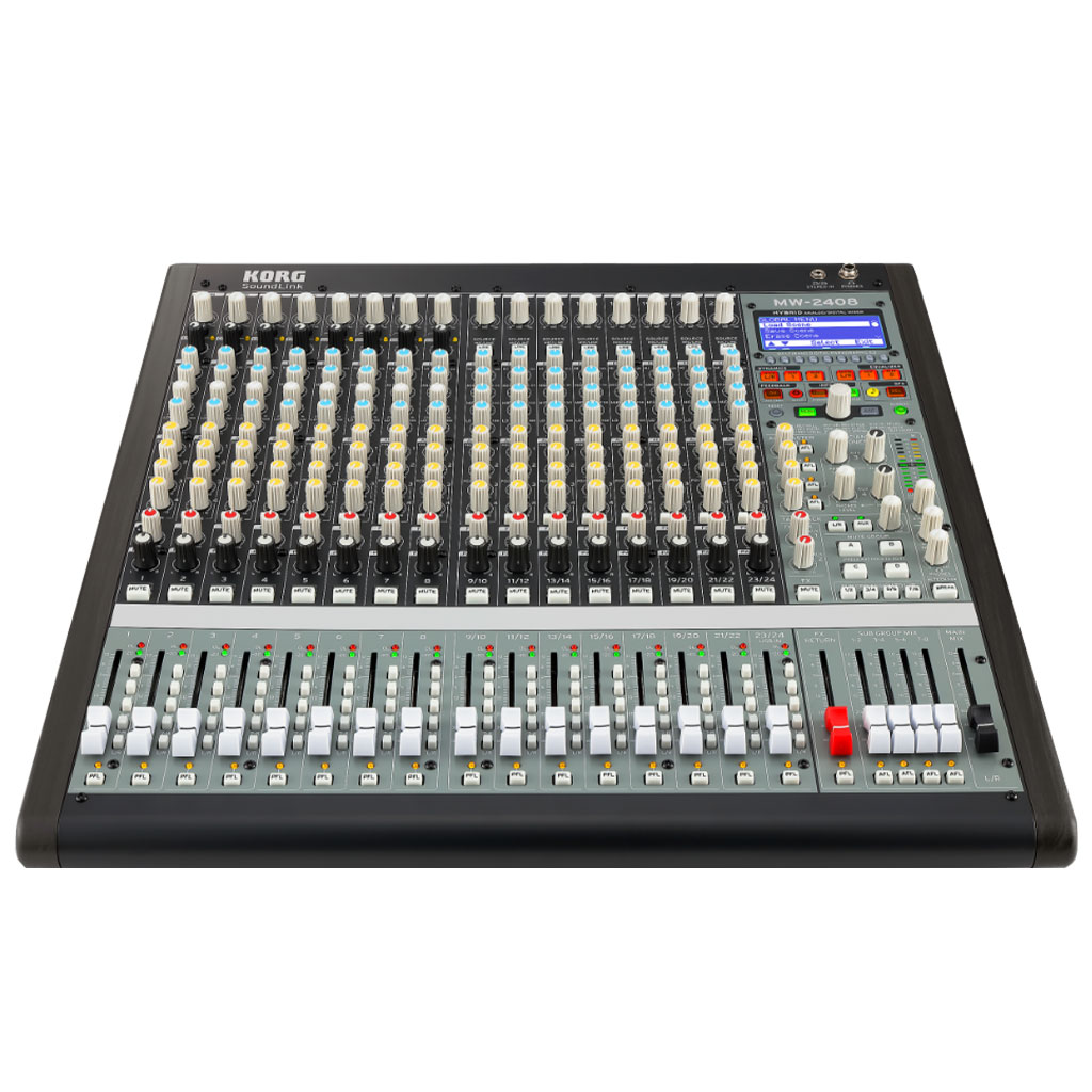 Bộ trộn âm thanh Korg SoundLink MW-2408 | Chính hãng - Trả góp 0%