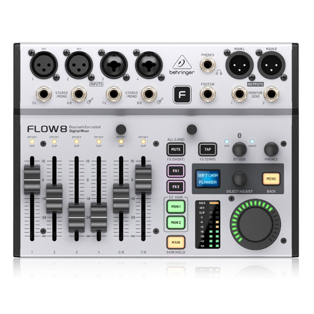 Bộ trộn kỹ thuật số Behringer FLOW 8 | Chính hãng - Trả góp 0%