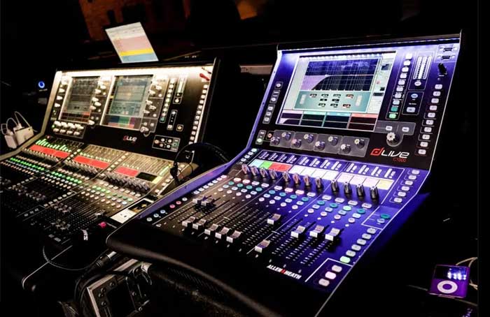 Control Surface Allen & Heath dLive S5000 - Chính hãng