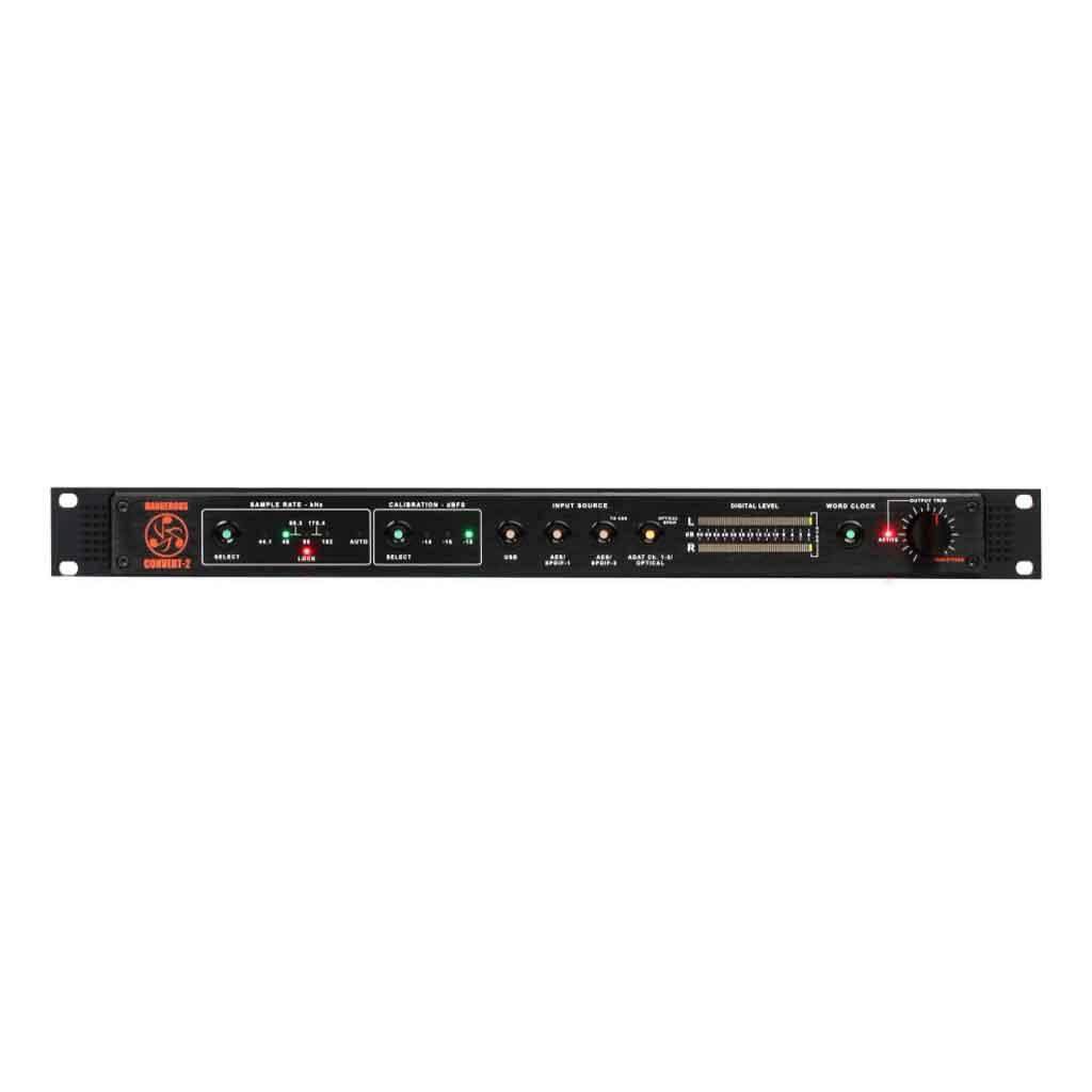 Dangerous Music CONVERT-2 2-channel D/A Converter hình đang được mô tả Dangerous CONVERT-2 là một Digital-to-Analog Converter (DAC) cao cấp, chuẩn phòng thu chuyên nghiệp, thiết kế để tái tạo âm thanh chính xác tuyệt đối