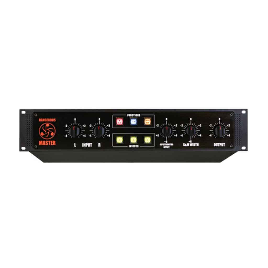 Dangerous Music MASTER Mastering Transfer Console Tên đầy đủ Dangerous Music MASTER thiết bị trung tâm kiểm soát tín hiệu analog chuyên dụng cho mastering chain.