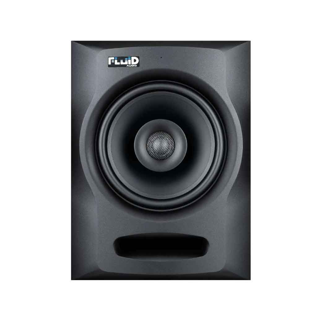 Fluid Audio FX80 Coaxial Studio Monitor với loa được thiết kế mặt trước bằng lưới tweeter bằng kim loại sáng nhẹ giúp bảo vệ màng loa, đồng thời tạo điểm nhấn cho mặt trước