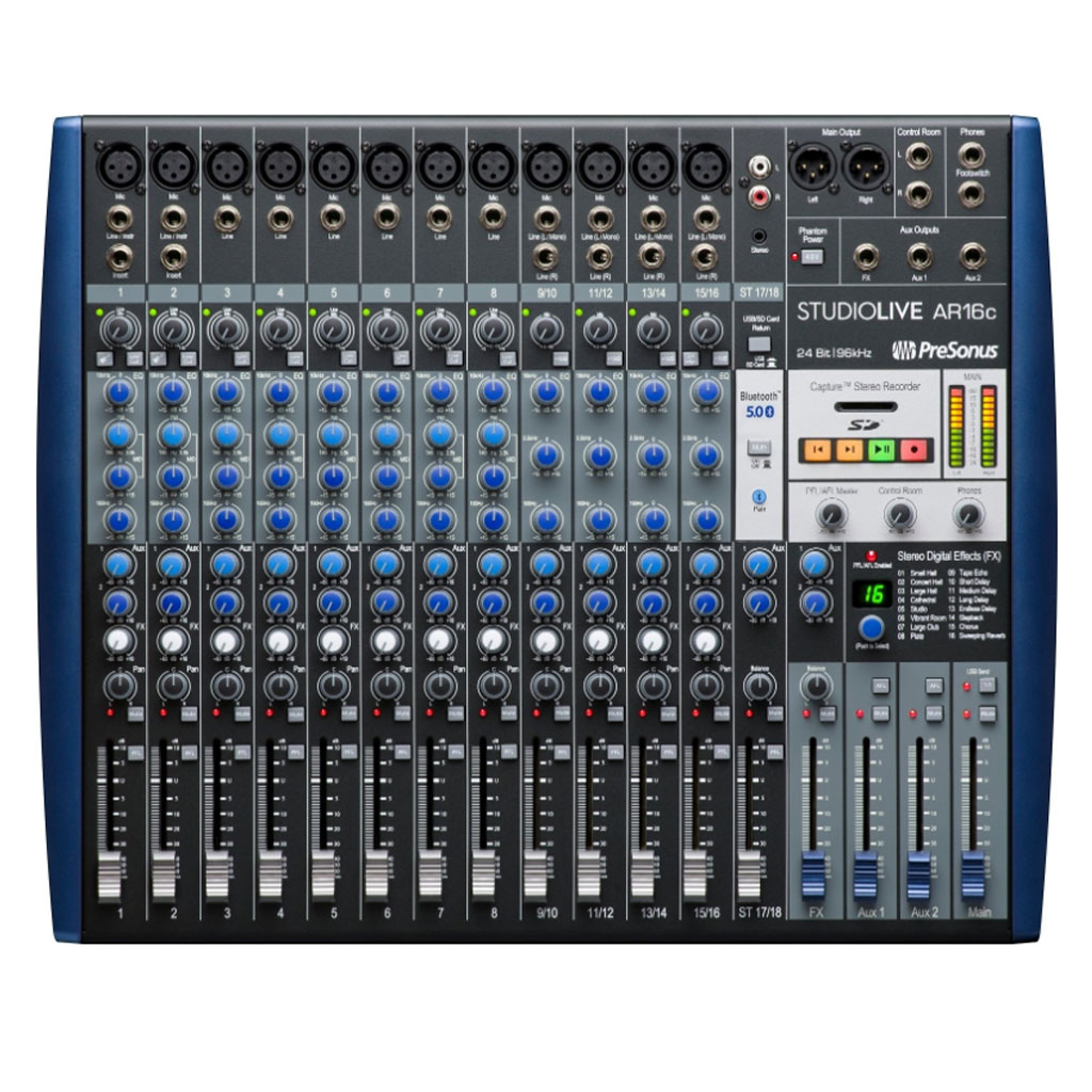 PreSonus StudioLive AR16c | Chính hãng - Trả góp 0%