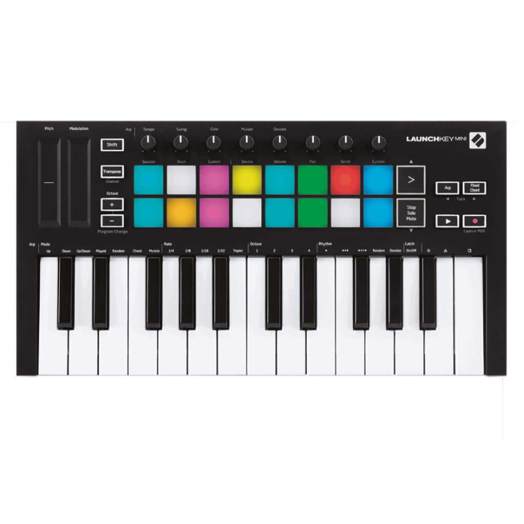 Keyboard Controller Novation Launchkey Mini MK3 - Chính hãng