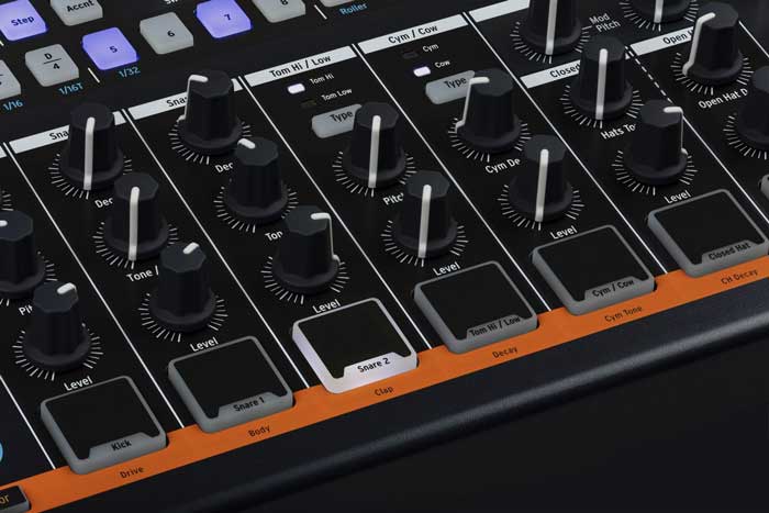 Máy đánh trống Arturia DrumBrute Impact | Chính hãng - Trả góp 0%