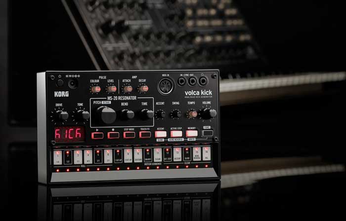 Máy tạo âm bass/kick analog Korg Volca Kick | Chính hãng - Trả góp 0%