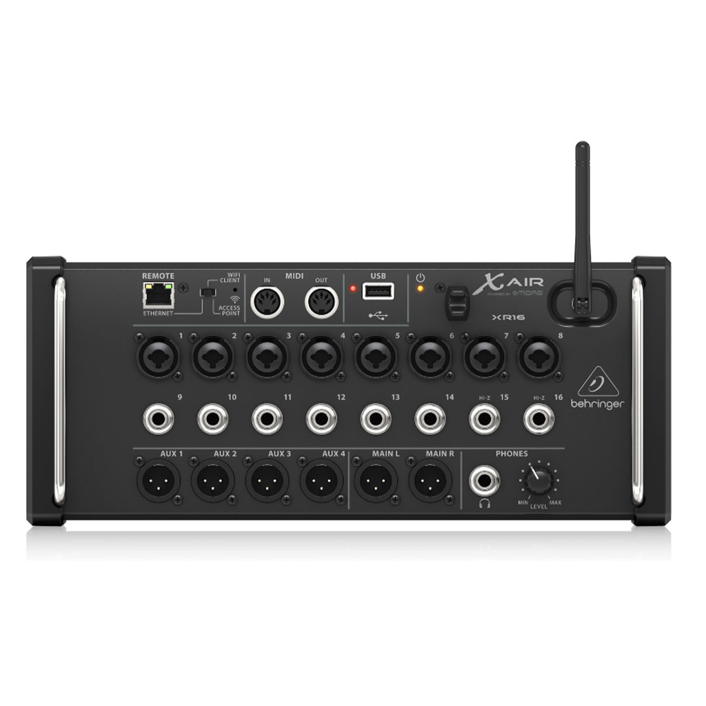 Máy trộn kỹ thuật số Behringer X Air XR16 | Chính hãng - Trả góp 0%